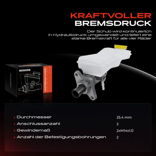 Hauptbremszylinder Frankberg 5481FB0005410 Bild Hauptbremszylinder Frankberg 5481FB0005410