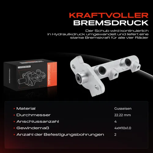 Hauptbremszylinder Frankberg 5481FB0005412 Bild Hauptbremszylinder Frankberg 5481FB0005412