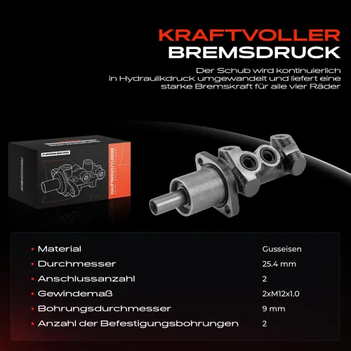 Hauptbremszylinder Frankberg 5481FB0005414 Bild Hauptbremszylinder Frankberg 5481FB0005414