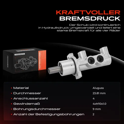 Hauptbremszylinder Frankberg 5481FB0005415 Bild Hauptbremszylinder Frankberg 5481FB0005415