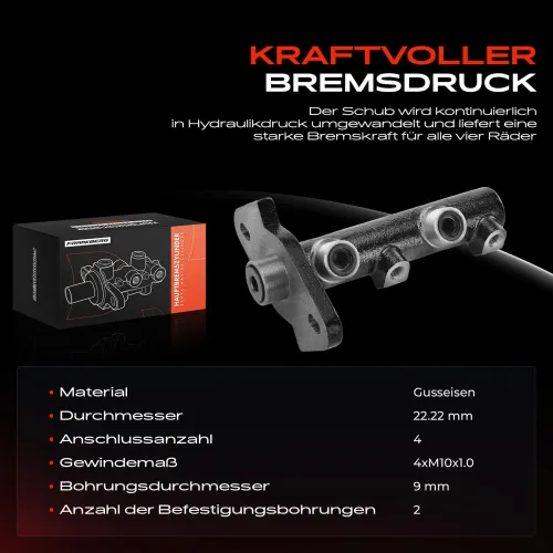 Hauptbremszylinder Frankberg 5481FB0005416 Bild Hauptbremszylinder Frankberg 5481FB0005416