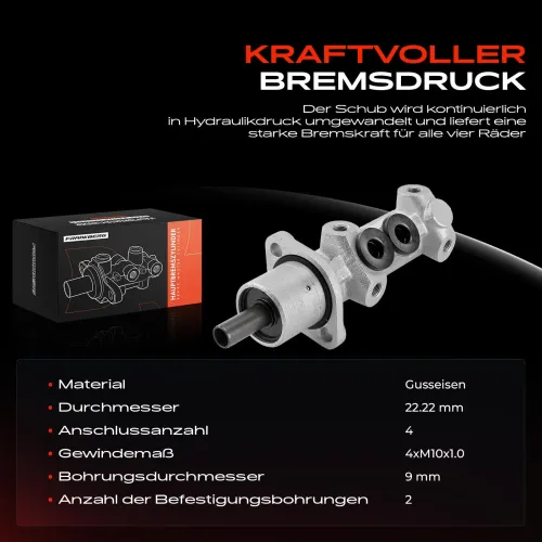 Hauptbremszylinder Frankberg 5481FB0005426 Bild Hauptbremszylinder Frankberg 5481FB0005426