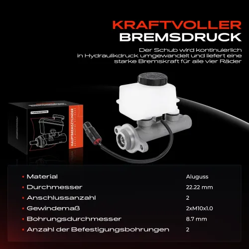 Hauptbremszylinder Frankberg 5481FB0005429 Bild Hauptbremszylinder Frankberg 5481FB0005429