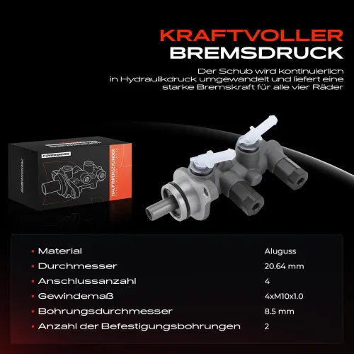 Hauptbremszylinder Frankberg 5481FB0005439 Bild Hauptbremszylinder Frankberg 5481FB0005439