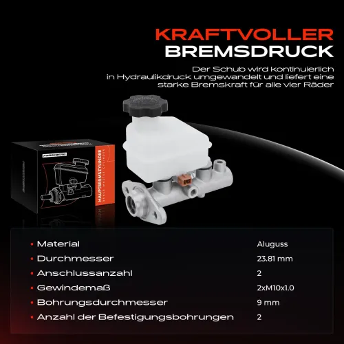 Hauptbremszylinder Frankberg 5481FB0005442 Bild Hauptbremszylinder Frankberg 5481FB0005442