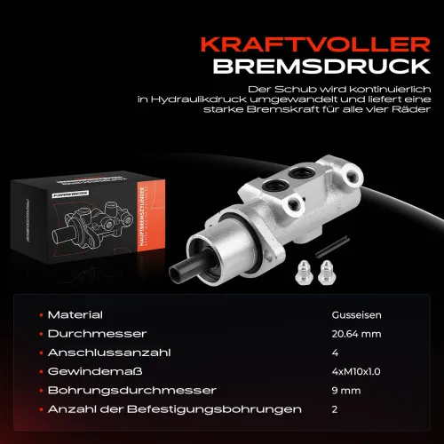 Hauptbremszylinder Frankberg 5481FB0005459 Bild Hauptbremszylinder Frankberg 5481FB0005459