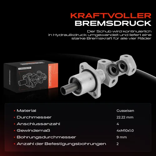 Hauptbremszylinder Frankberg 5481FB0005463 Bild Hauptbremszylinder Frankberg 5481FB0005463