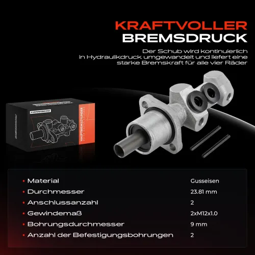 Hauptbremszylinder Frankberg 5481FB0005464 Bild Hauptbremszylinder Frankberg 5481FB0005464