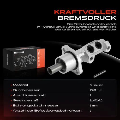 Hauptbremszylinder Frankberg 5481FB0005466 Bild Hauptbremszylinder Frankberg 5481FB0005466