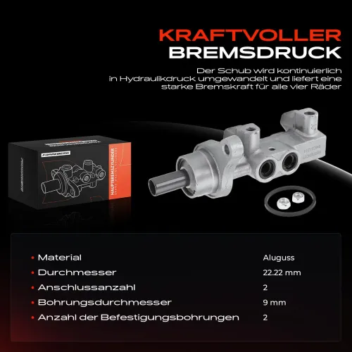 Hauptbremszylinder Frankberg 5481FB0005482 Bild Hauptbremszylinder Frankberg 5481FB0005482
