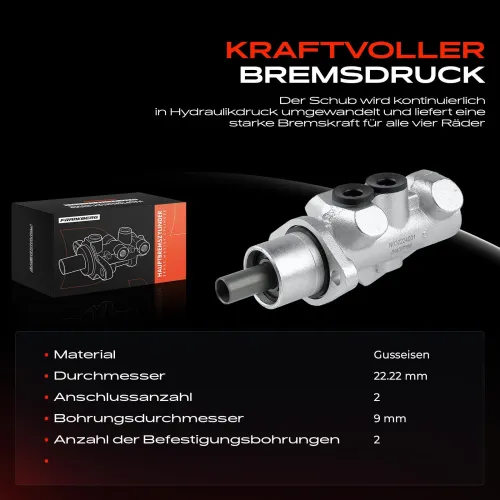 Hauptbremszylinder Frankberg 5481FB0005483 Bild Hauptbremszylinder Frankberg 5481FB0005483