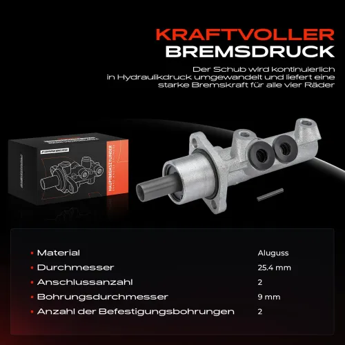 Hauptbremszylinder Frankberg 5481FB0005486 Bild Hauptbremszylinder Frankberg 5481FB0005486