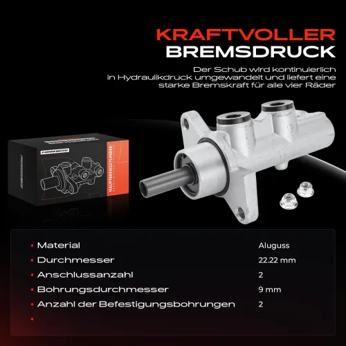 Hauptbremszylinder Frankberg 5481FB0005488 Bild Hauptbremszylinder Frankberg 5481FB0005488