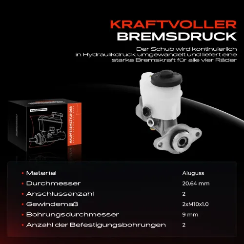 Hauptbremszylinder Frankberg 5481FB0005498 Bild Hauptbremszylinder Frankberg 5481FB0005498