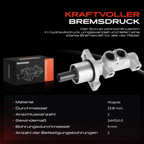 Hauptbremszylinder Frankberg 5481FB0005514 Bild Hauptbremszylinder Frankberg 5481FB0005514