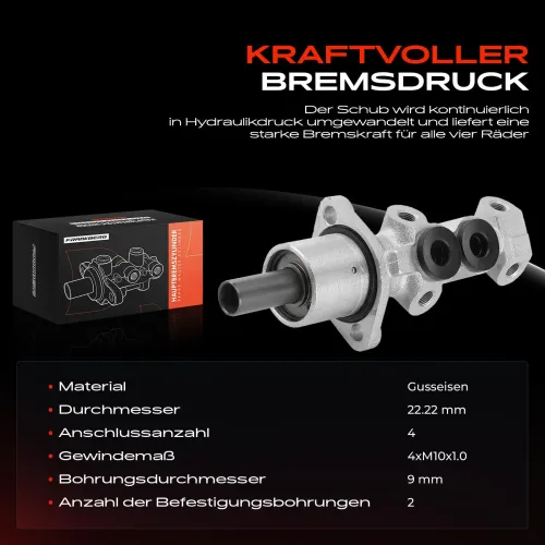 Hauptbremszylinder Frankberg 5481FB0005515 Bild Hauptbremszylinder Frankberg 5481FB0005515