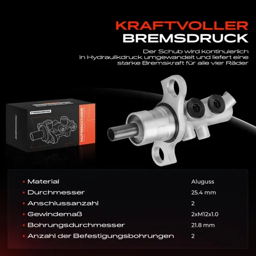 Hauptbremszylinder Frankberg 5481FB0005524 Bild Hauptbremszylinder Frankberg 5481FB0005524