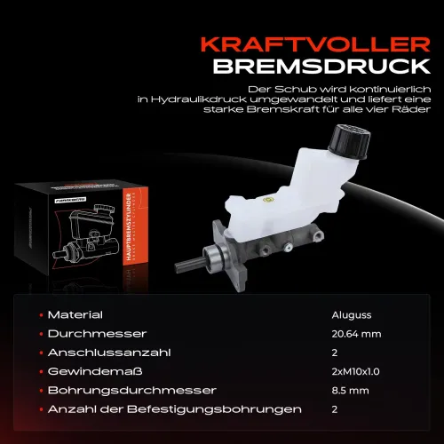 Hauptbremszylinder Frankberg 5481FB0005534 Bild Hauptbremszylinder Frankberg 5481FB0005534