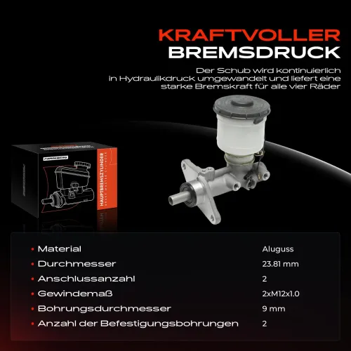 Hauptbremszylinder Frankberg 5481FB0005535 Bild Hauptbremszylinder Frankberg 5481FB0005535