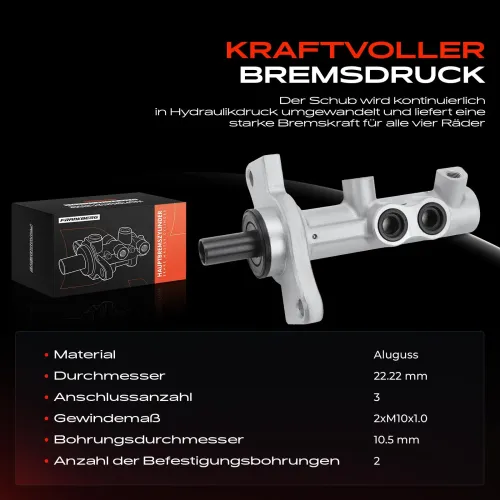 Hauptbremszylinder Frankberg 5481FB0005545 Bild Hauptbremszylinder Frankberg 5481FB0005545