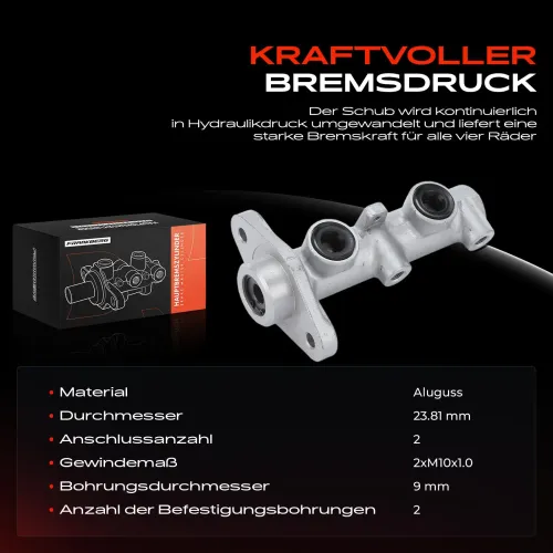 Hauptbremszylinder Frankberg 5481FB0005546 Bild Hauptbremszylinder Frankberg 5481FB0005546