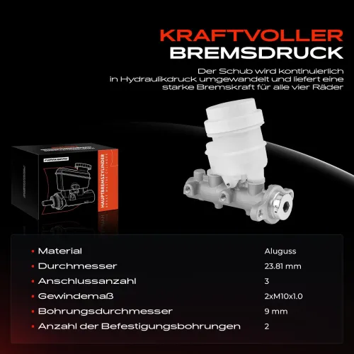 Hauptbremszylinder Frankberg 5481FB0005550 Bild Hauptbremszylinder Frankberg 5481FB0005550