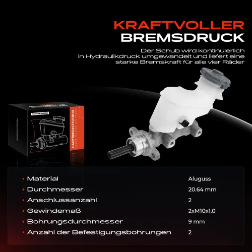 Hauptbremszylinder Frankberg 5481FB0005553 Bild Hauptbremszylinder Frankberg 5481FB0005553