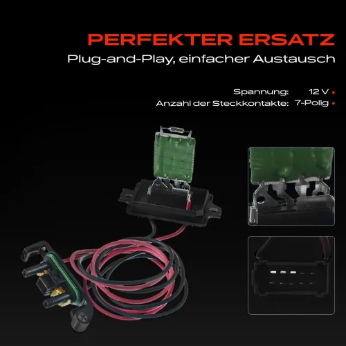 Regler, Innenraumgebläse 12 V Frankberg 5481FB0005576 Bild Regler, Innenraumgebläse 12 V Frankberg 5481FB0005576