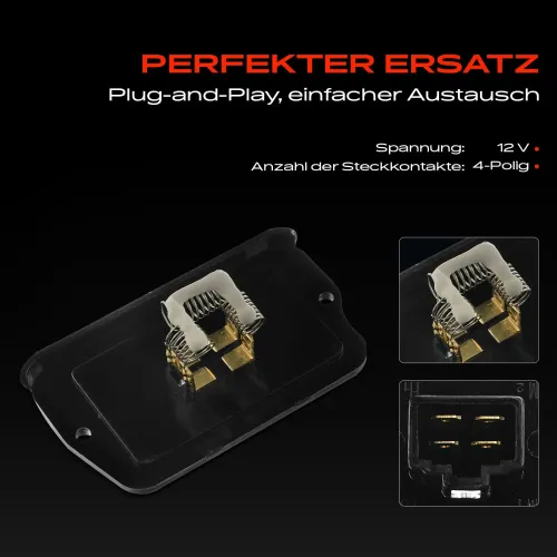 Regler, Innenraumgebläse 12 V vorne Frankberg 5481FB0005578 Bild Regler, Innenraumgebläse 12 V vorne Frankberg 5481FB0005578