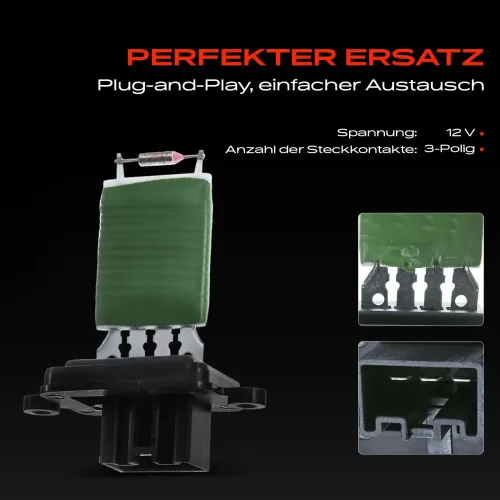 Regler, Innenraumgebläse 12 V Frankberg 5481FB0005589 Bild Regler, Innenraumgebläse 12 V Frankberg 5481FB0005589