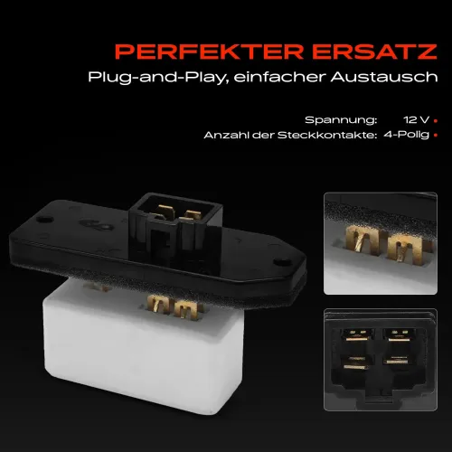 Regler, Innenraumgebläse 12 V Frankberg 5481FB0005590 Bild Regler, Innenraumgebläse 12 V Frankberg 5481FB0005590