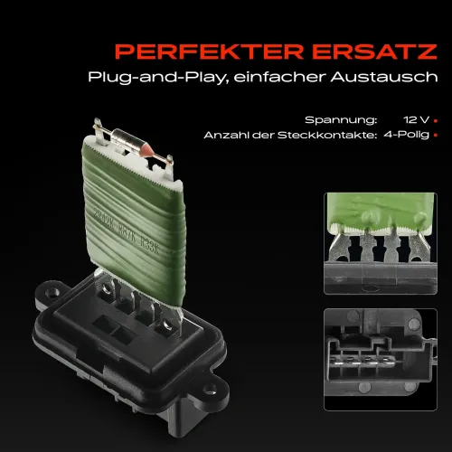 Regler, Innenraumgebläse 12 V vorne Frankberg 5481FB0005592 Bild Regler, Innenraumgebläse 12 V vorne Frankberg 5481FB0005592