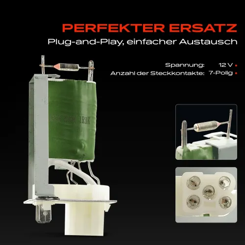 Regler, Innenraumgebläse 12 V Frankberg 5481FB0005594 Bild Regler, Innenraumgebläse 12 V Frankberg 5481FB0005594