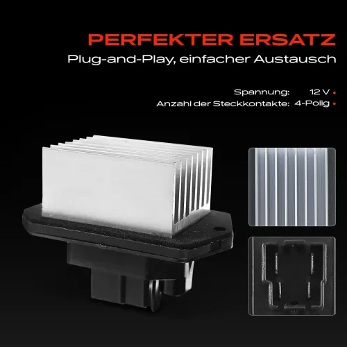 Regler, Innenraumgebläse 12 V Frankberg 5481FB0005595 Bild Regler, Innenraumgebläse 12 V Frankberg 5481FB0005595