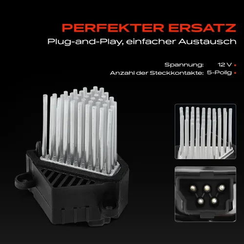 Regler, Innenraumgebläse 12 V Frankberg 5481FB0005596 Bild Regler, Innenraumgebläse 12 V Frankberg 5481FB0005596