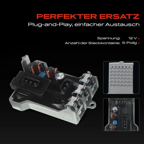 Regler, Innenraumgebläse 12 V Frankberg 5481FB0005600 Bild Regler, Innenraumgebläse 12 V Frankberg 5481FB0005600