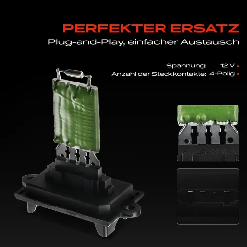 Regler, Innenraumgebläse 12 V Frankberg 5481FB0005607 Bild Regler, Innenraumgebläse 12 V Frankberg 5481FB0005607