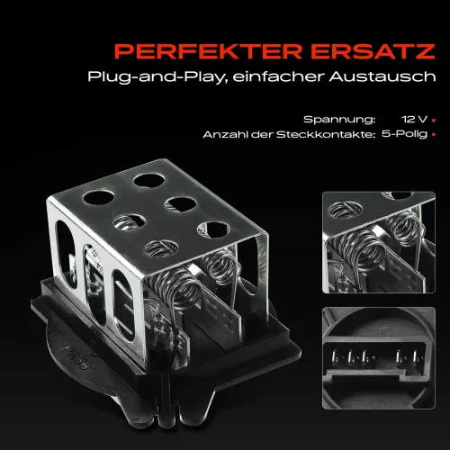 Regler, Innenraumgebläse 12 V Frankberg 5481FB0005610 Bild Regler, Innenraumgebläse 12 V Frankberg 5481FB0005610