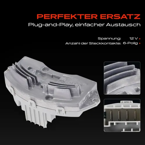 Regler, Innenraumgebläse 12 V Frankberg 5481FB0005612 Bild Regler, Innenraumgebläse 12 V Frankberg 5481FB0005612