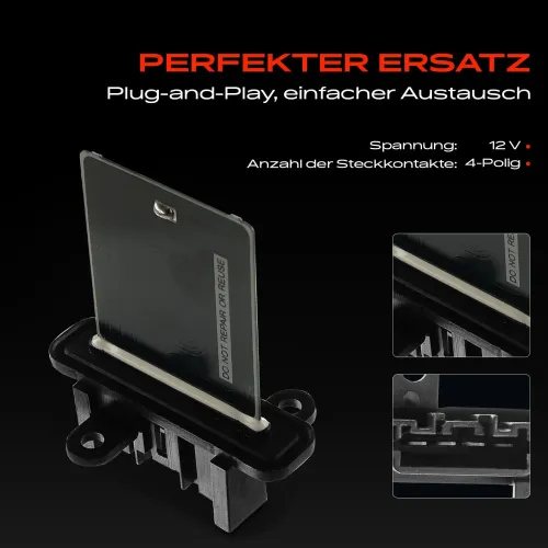 Regler, Innenraumgebläse 12 V Frankberg 5481FB0005616 Bild Regler, Innenraumgebläse 12 V Frankberg 5481FB0005616