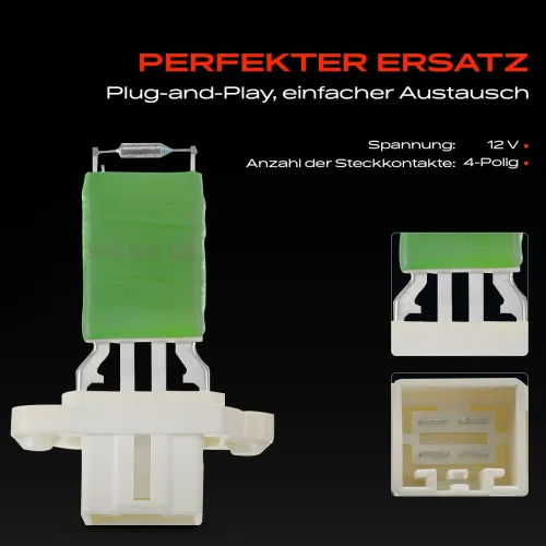 Regler, Innenraumgebläse 12 V Frankberg 5481FB0005625 Bild Regler, Innenraumgebläse 12 V Frankberg 5481FB0005625