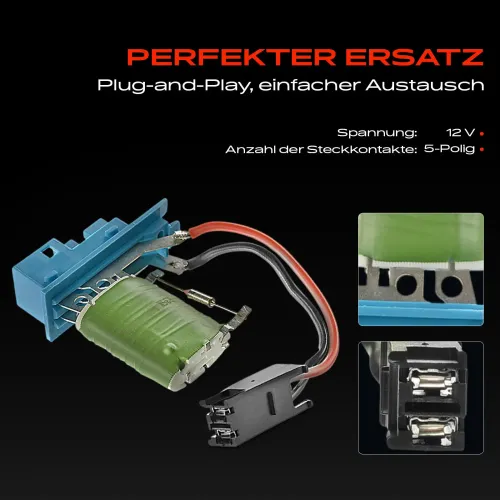 Regler, Innenraumgebläse 12 V Frankberg 5481FB0005627 Bild Regler, Innenraumgebläse 12 V Frankberg 5481FB0005627