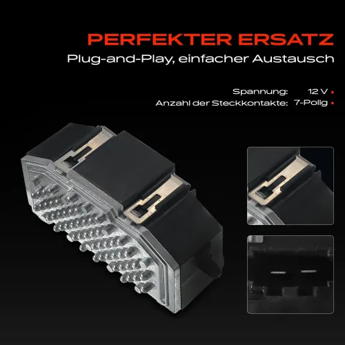 Regler, Innenraumgebläse 12 V Frankberg 5481FB0005635 Bild Regler, Innenraumgebläse 12 V Frankberg 5481FB0005635