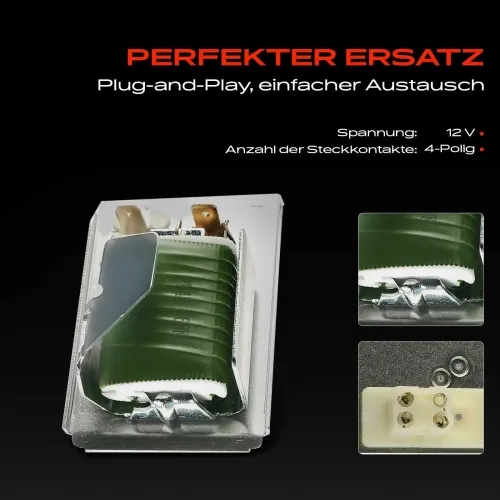 Regler, Innenraumgebläse 12 V Frankberg 5481FB0005638 Bild Regler, Innenraumgebläse 12 V Frankberg 5481FB0005638