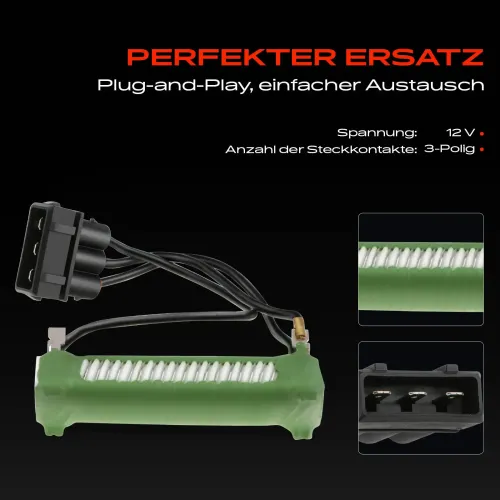 Regler, Innenraumgebläse 12 V Frankberg 5481FB0005639 Bild Regler, Innenraumgebläse 12 V Frankberg 5481FB0005639