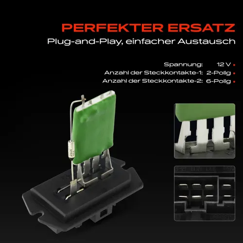 Regler, Innenraumgebläse 12 V Frankberg 5481FB0005642 Bild Regler, Innenraumgebläse 12 V Frankberg 5481FB0005642