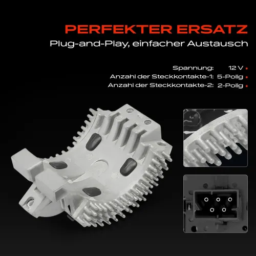 Regler, Innenraumgebläse 12 V Frankberg 5481FB0005643 Bild Regler, Innenraumgebläse 12 V Frankberg 5481FB0005643