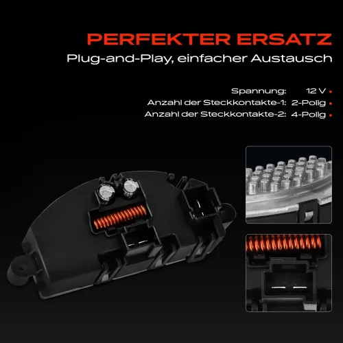 Regler, Innenraumgebläse 12 V Frankberg 5481FB0005653 Bild Regler, Innenraumgebläse 12 V Frankberg 5481FB0005653