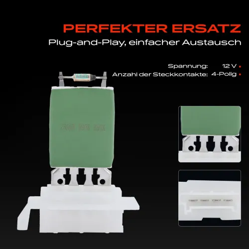 Regler, Innenraumgebläse 12 V Frankberg 5481FB0005658 Bild Regler, Innenraumgebläse 12 V Frankberg 5481FB0005658