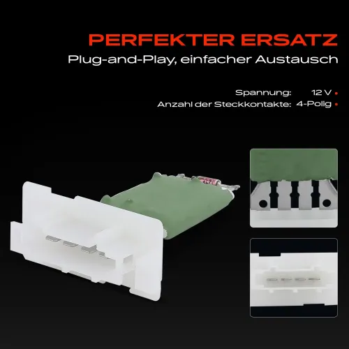 Regler, Innenraumgebläse 12 V Frankberg 5481FB0005663 Bild Regler, Innenraumgebläse 12 V Frankberg 5481FB0005663